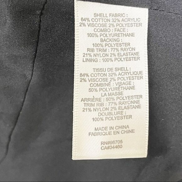 Rebecca Taylor Blazer Femme Fancy Tweed Crop Jacket Black White Size 4 - Picture 11 of 16